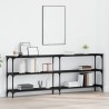 Table console Chêne noir 200 x 29 x 75 cm 581502581502