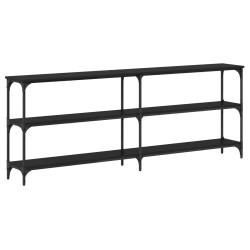 Table console Chêne noir 200 x 29 x 75 cm 581502581502