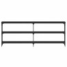 Table console Chêne noir 200 x 29 x 75 cm 581502581502