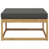 Pouf d'Extérieur Polyester Blanc 581504581504
