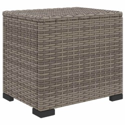 Pouf de jardin avec coussin 40 x 30 x 40 cm 581508581508