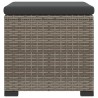 Pouf de jardin avec coussin 40 x 30 x 40 cm 581508581508