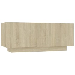 Table de chevet chêne sonoma 100x35x40 cm bois d'ingénierie 581511581511
