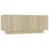 Table de chevet chêne sonoma 100x35x40 cm bois d'ingénierie 581511581511