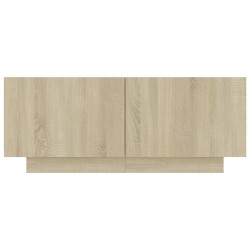Table de chevet chêne sonoma 100x35x40 cm bois d'ingénierie 581511581511