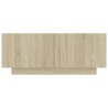 Table de chevet chêne sonoma 100x35x40 cm bois d'ingénierie 581511581511