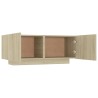 Table de chevet chêne sonoma 100x35x40 cm bois d'ingénierie 581511581511