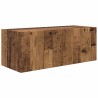 Ensemble de meuble TV mural 4 pcs Bois ancien Bois d'ingénierie 581528581528