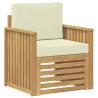Ensemble de canapés d'extérieur Polyester Blanc 581529581529