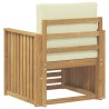 Ensemble de canapés d'extérieur Polyester Blanc 581529581529