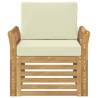 Ensemble de canapés d'extérieur Polyester Blanc 581533581533