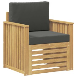 Ensemble de canapés d'extérieur Polyester Blanc 581534581534