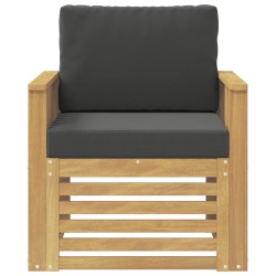 Ensemble de canapés d'extérieur Polyester Blanc 581534581534