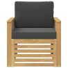 Ensemble de canapés d'extérieur Polyester Blanc 581534581534