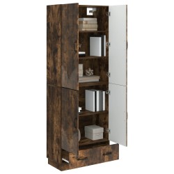 Ensemble de Meubles 2 pcs Chêne fumé Bois d'ingénierie 581535581535