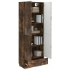 Ensemble de Meubles 2 pcs Chêne fumé Bois d'ingénierie 581535581535