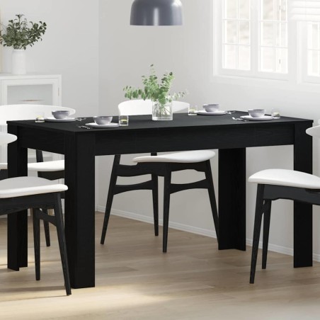 Table de salle à manger / Table de repas Chêne noir 581540581540