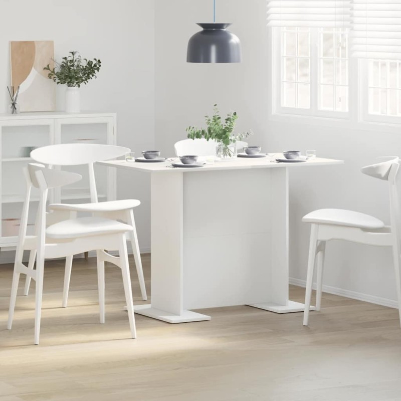 Table de salle à manger / Table de repas Blanc 110 x 60 x 75 cm 581541581541