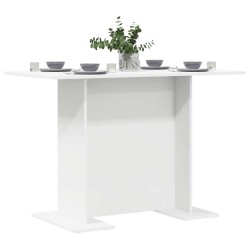 Table de salle à manger / Table de repas Blanc 110 x 60 x 75 cm 581541581541