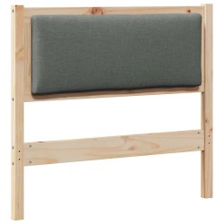 Tête de lit Autre Marron 90 cm Bois massif en pin 581545581545