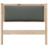 Tête de lit Autre Marron 90 cm Bois massif en pin 581545581545