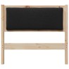 Tête de lit Autre Marron 90 cm Bois massif en pin 581549581549