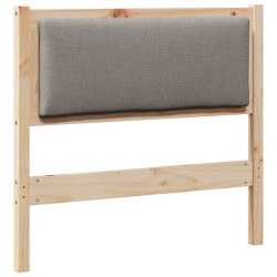 Tête de lit Autre Marron 90 cm Bois massif en pin 581550581550