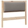 Tête de lit Autre Marron 90 cm Bois massif en pin 581550581550