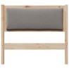 Tête de lit Autre Marron 90 cm Bois massif en pin 581550581550