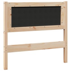 Tête de lit Autre Marron 90 cm Bois massif en pin 581550581550