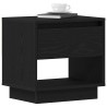 Table de nuit Chêne noir 45 x 34 x 44 cm Bois d'ingénierie 581552581552