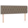 Têtes de lit Taupe 160x7x78/88 cm Tissu 581554581554