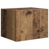 Ensemble de meuble TV mural Montage mural 6 pcs Bois Ancien 581555581555