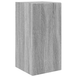 Ensemble de meuble TV mural 4 pcs Gris Sonoma Bois d'ingénierie 581558581558