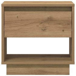 Table de nuit Chêne artisanal 45 x 34 x 44 cm Bois d'ingénierie 581559581559