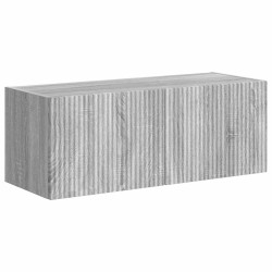 Ensemble de meuble TV mural Montage mural 6 pcs Gris Sonoma 581563581563