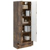 Ensemble de Meubles 2 pcs Chêne fumé Bois d'ingénierie 581570581570