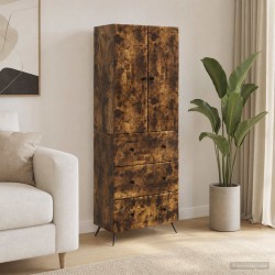 Ensemble de Meubles 2 pcs Chêne fumé 66 x 34,5 x 90 cm 581572581572