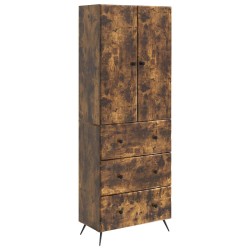 Ensemble de Meubles 2 pcs Chêne fumé 66 x 34,5 x 90 cm 581572581572