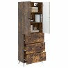 Ensemble de Meubles 2 pcs Chêne fumé 66 x 34,5 x 90 cm 581572581572