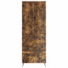 Ensemble de Meubles 2 pcs Chêne fumé 66 x 34,5 x 90 cm 581572581572