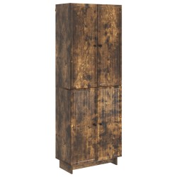 Ensemble de Meubles 2 pcs Chêne fumé 66 x 34,5 x 90 cm 581573581573