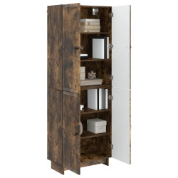 Ensemble de Meubles 2 pcs Chêne fumé 66 x 34,5 x 90 cm 581573581573
