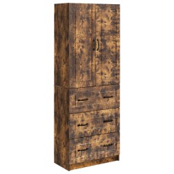 Ensemble de Meubles 2 pcs Chêne fumé 66 x 34,5 x 87 cm 581574581574