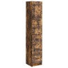 Ensemble de Meubles 2 pcs Chêne fumé 33 x 34,5 x 87 cm 581575581575