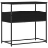 Table console Chêne noir 75 x 40 x 75 cm Bois d'ingénierie 581576581576