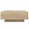 Table basse chêne sonoma 80x80x31 cm bois d'ingénierie 581579581579