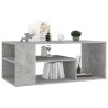Table basse gris béton 100x50x40 cm bois d'ingénierie 581581581581