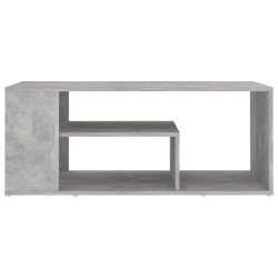 Table basse gris béton 100x50x40 cm bois d'ingénierie 581581581581