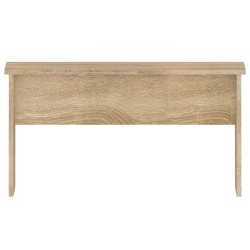 Table basse chêne sonoma 80x50,5x41,5 cm bois d'ingénierie 581582581582